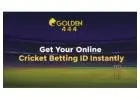 Golden444 - Get Your Online Cricket Betting ID Instantly