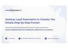 Seminar Lead Generation in Canada: The Simple Step-by-Step Funnel