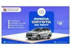Elite Innova Crysta on Rent in Delhi - Chauffeur-Driven Luxury SUV