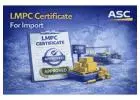 LMPC Certificate for Import & Registration | ASC GROUP
