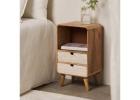 Modern Riva Side Table – Stylish Bedside Storage Solution