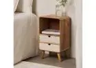 Modern Riva Side Table – Stylish Bedside Storage Solution
