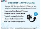 Best solution to convert OST files into PST format