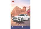 Book Mercedes Benz E Class Car Hire Jaipur for Events