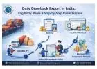 Duty Drawback Export Guide | Expert Exim Advisory