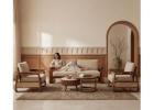 Wooden Sofa Set That Brings Natural Elegance to Your Home