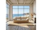 Adore my new Japandi sectional! So comfy & functional - Check it out!