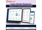 Custom Admission Management Software for Educational Institution