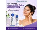 Buy Tretinoin Cream 0.05% Online - Tretiheal 20mg used for Acne treatment