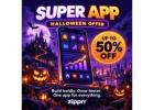 Halloween Sale: White Label Super App Platform for Canada | Launch a Toronto Ride, Food and Delivery